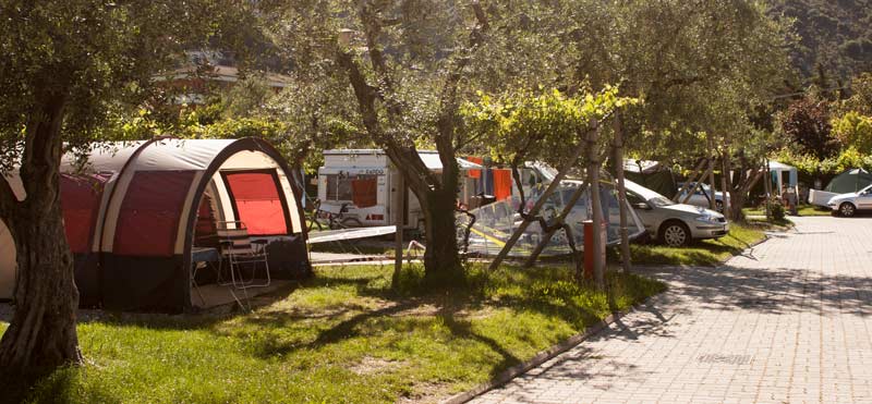 Camping al Cor in Torbole am Gardasee